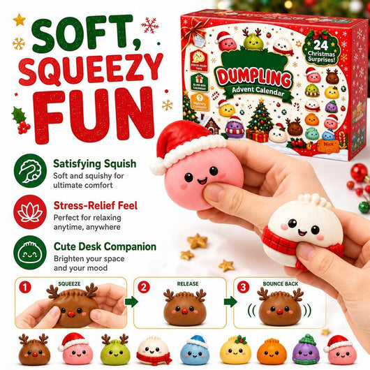 24 Days of Tiny Joy, One Squishy Surprise at a Time 🎄